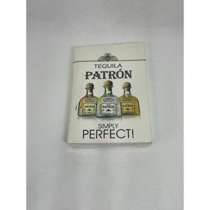 Patron Tequila Playing Cards - 2 Decks Simply Perfect - New Factory Sealed